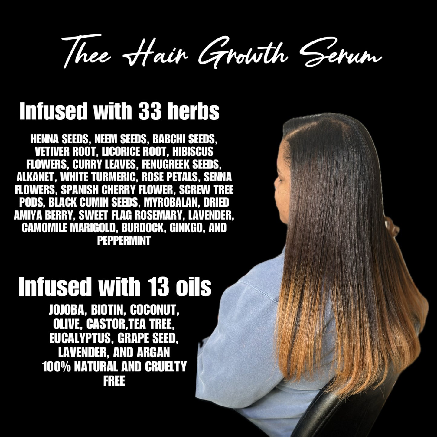 THEE HAIR GROWTH SERUM 2 fl oz